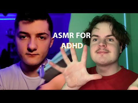Fast & Aggressive ASMR for ADHD (Unpredictable Triggers, Fast Tapping & Scratching)