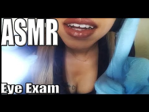 {ASMR} Eye Exam | let me check you out