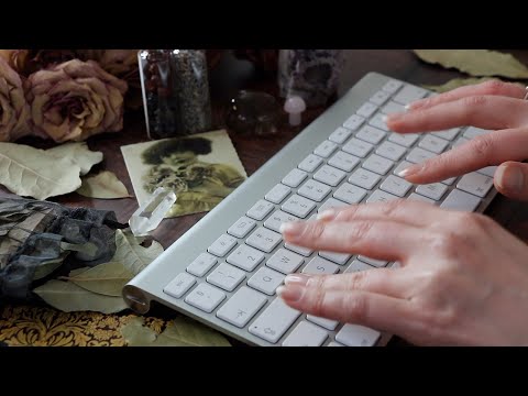 ASMR Keyboard Typing | Writing You a Personal Letter ♡ For Relaxing & Sleep (No Talking)