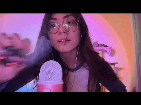 ASMR Helping You Fall Asleep ~ Personal Attention, Smoke Cleanse, Massage, Energy Plucking + 🤍😴🧘🏻‍♀️