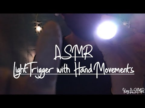 *NO TALKING* ASMR Light Trigger with Hand Movements - [FSV] || ASMR by KeY ||