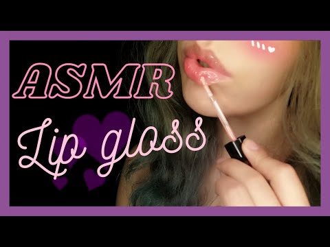 ASMR ❤️ MUCHA BABITA 👄 Close Up Close Lipgloss Application ❤️