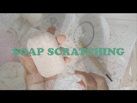 [ASMR] Soap Scratching