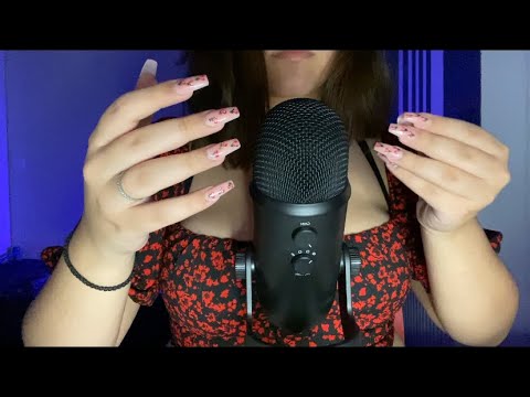 ASMR | Pure Hand Sounds | Finger Fluttering | Nail Tapping | Tingly Hand Movements | No Talking