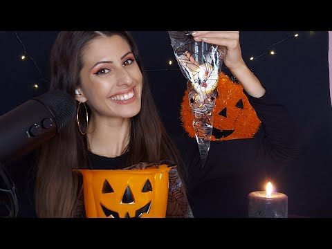 ASMR Eating Sweets | Chewy Eating Sounds |Close Up|Halloween | АСМР на Български език| Хапване