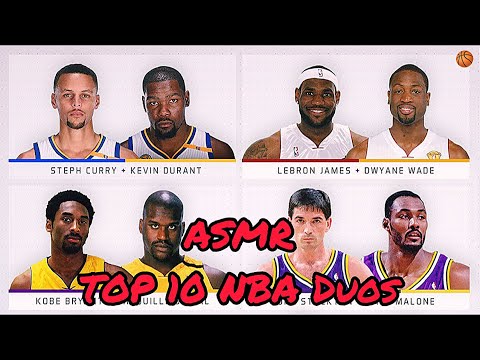 *ASMR* Top 10 NBA Duos 🏀
