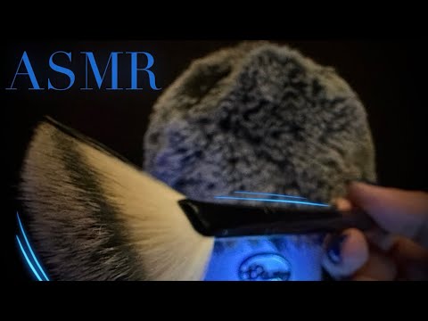ASMR To Fall Asleep Fast | Fluffy Mic Scratching, Face Touching & Brushing, Soft Whispers