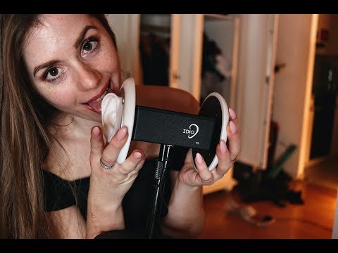 ASMR LET ME TRIGGER YOUR EARS - LICKING - NIBBLING - INTENSE MOUTH SOUNDS