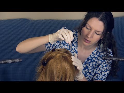 ASMR Scalp Check and Treatment with Massage Roleplay