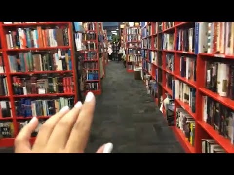 ASMR - FAST Tapping around a Library