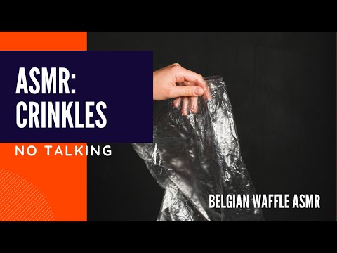 ASMR : Crinkles ( no talking )