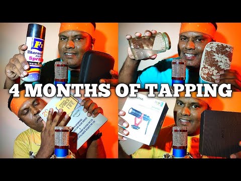 ASMR 4 Months of Tapping in 1 Hour
