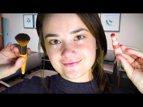 ASMR Doing Your Make Up At The Doctor | Waiting Room Roleplay