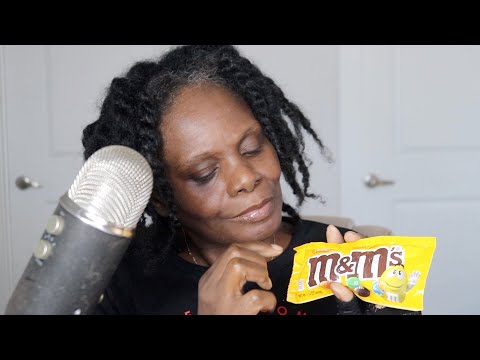 M&M's Always Make Me Feel Happy ASMR Eating Sounds