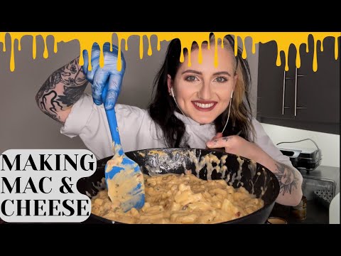 ASMR: PRO CHEF/GF COOKS MAC AND CHEESE FOR US | Chatty Make Food With Me | Cooking Instructions