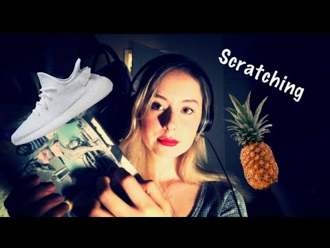 ASMR Tingly Scratching on Shoes and Other Objects