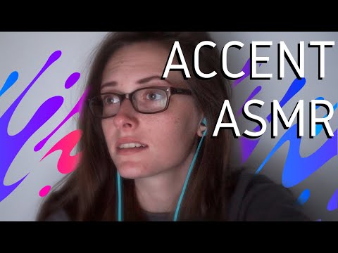 ASMR ACCENT ATTEMPT - ramble and chat