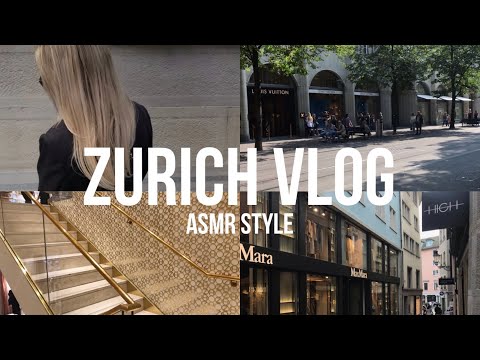 ENG Sub |ASMR Whispered VLOG in Bulgarian: GRWM & a day in Zurich 🇨🇭 | АСМР Влог: Един Ден в Цюрих