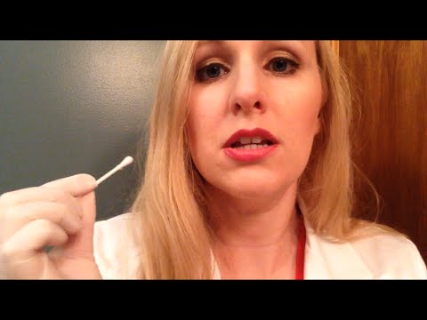 ASMR Ear Cleaning and Exam Roleplay | Whisper with Latex Gloves