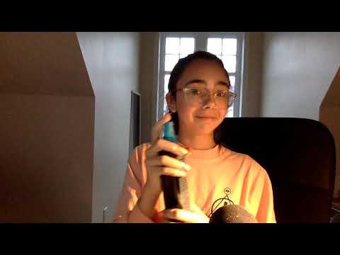 fast taping on hair products ASMR