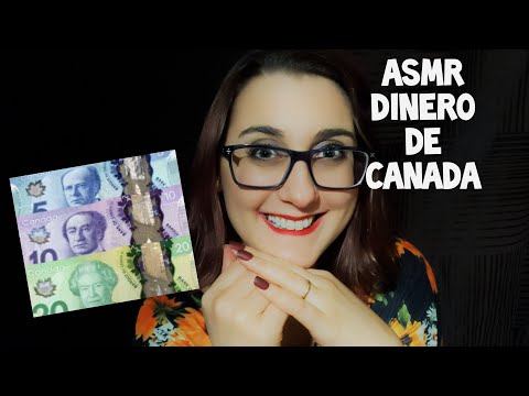 ASMR Español ♡  Susurros y Dinero de Canada