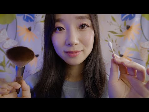 ASMR Tracing & Touching Your Face