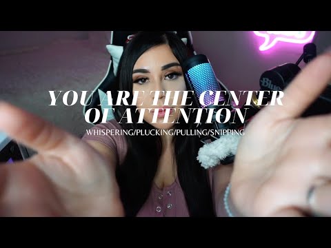 [ASMR] | Plucking/Pulling/Snipping away ALL OF YOUR negative energy - Personal Attention