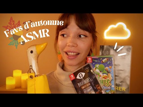 Mes favs d'automne en ASMR 🍄🍂🧡