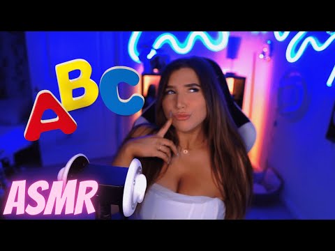 ASMR - 26 Alphabet Triggers 🔠🍎