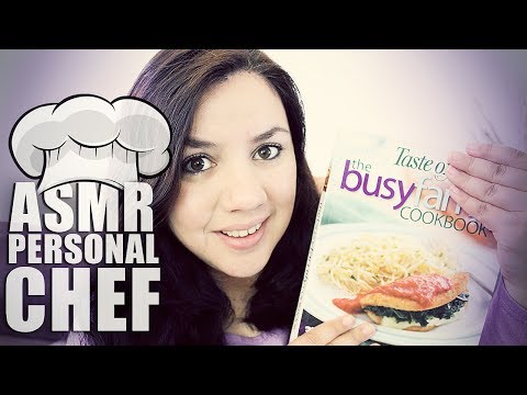 ASMR Personal Chef Role Play ☆ Writing Sounds