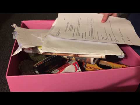 ASMR Sorting My Junk Box And Paper Documents Intoxicating Sounds Sleep Help Relaxation