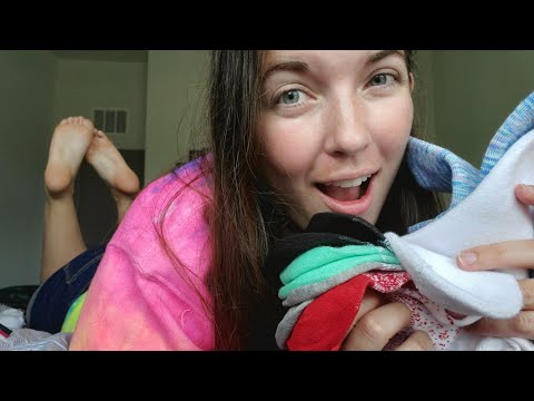 Sock Try On Haul | Product Review ASMR
