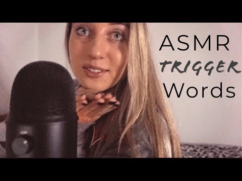ASMR TRIGGER WORDS// CLOSE CAM