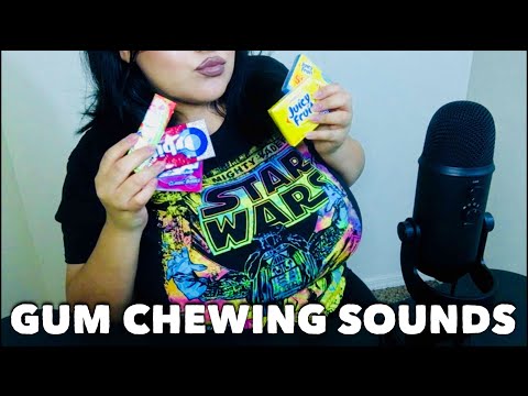 ASMR Gum Chewing Sounds | Tasty Whispers
