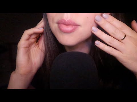 ASMR Tracing + Talking About My Face 👁️👄👁️