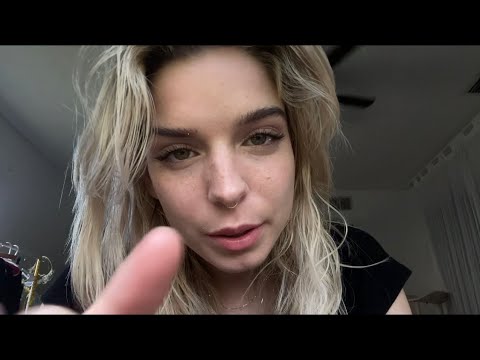 positive affirmations asmr | personal attention, hand movements & sounds, tongue clicking