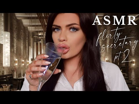 ASMR Flirty Secretary Pt.2 ❤️ Planning Our Trip Together (personal attention roleplay)