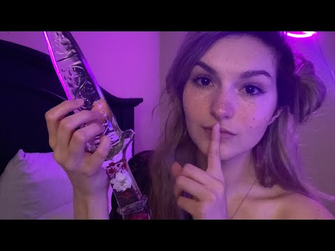 [ASMR] Repeating "Shh It's Okay" Until You Fall Asleep // Gentle Tapping & Whispering