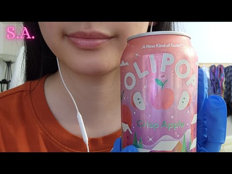 Asmr | Olipop Soda - Crisp Apple (Less & Big Burps)