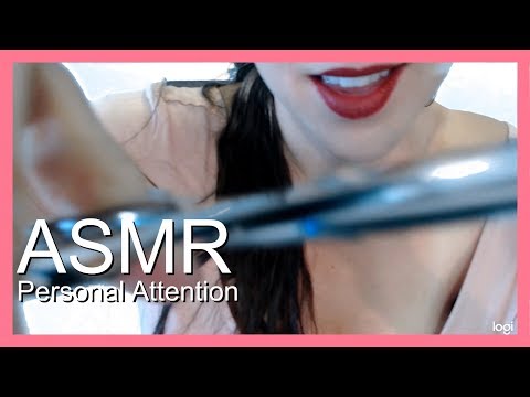 ASMR Personal attention hair cutting