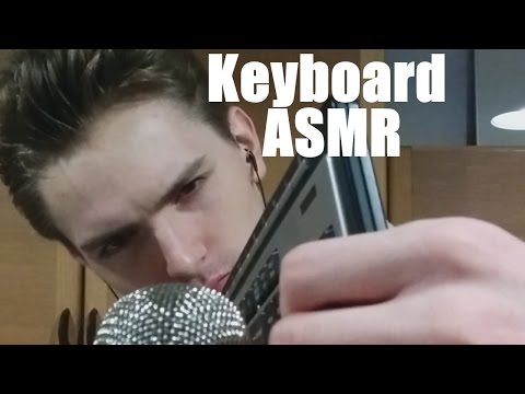 (ASMR) Keyboard Sounds - 4 Different Keyboards (Tapping, Whispering)