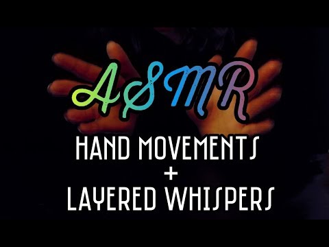 ASMR WHISPERS FR/EN/ES: Tingly Hand Movements 🙌🖐️| + Multilingual Layered Whispers & Tongue Clicking