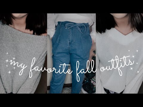 ASMR | My Favorite Fall Outfits