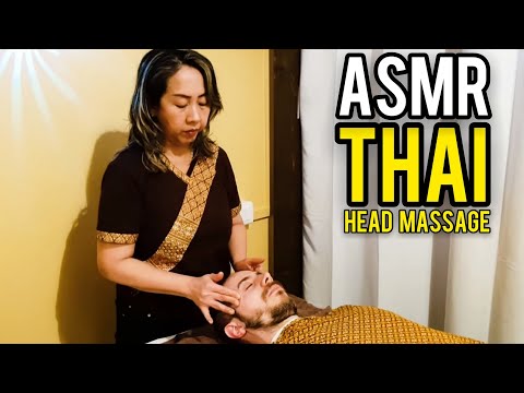 ASMR RELAXING THAI HEAD MASSAGE | ASMR BARBER