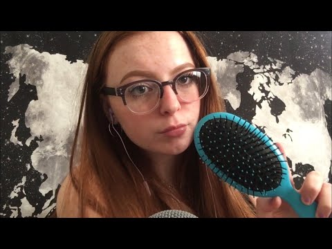ASMR - Hair Brushing w/ Some Tapping