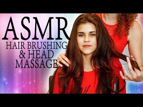 Beautiful ASMR Hair Sounds, Scalp & Head Massage, Whispered Hair Play, Hair Brushing