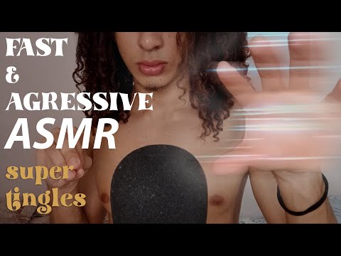 FAST & AGRESSIVE ASMR - Super Tingles, hand movements