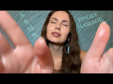 ASMR Enjoyable Face Massage | Crunchy Watery and Gelly Hand Sounds | Minimal Talking