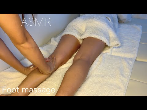 【ASMR】【音フェチ】Foot massage【ロールプレイ】