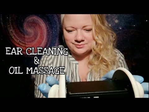ASMR 🎧 3Dio Ear Cleaning W. Gloves & Oil Massage (No Talking)